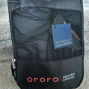 NEW Ororo Black Heated Vest
